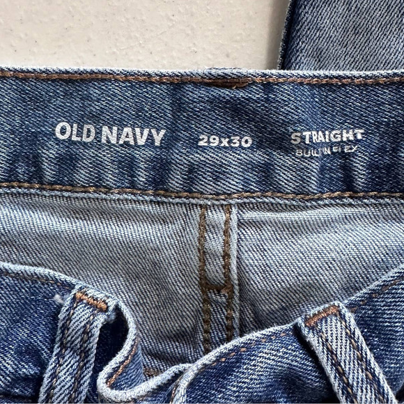 Old Navy Straight Men’s Jean size 29x30 - Picture 2 of 7